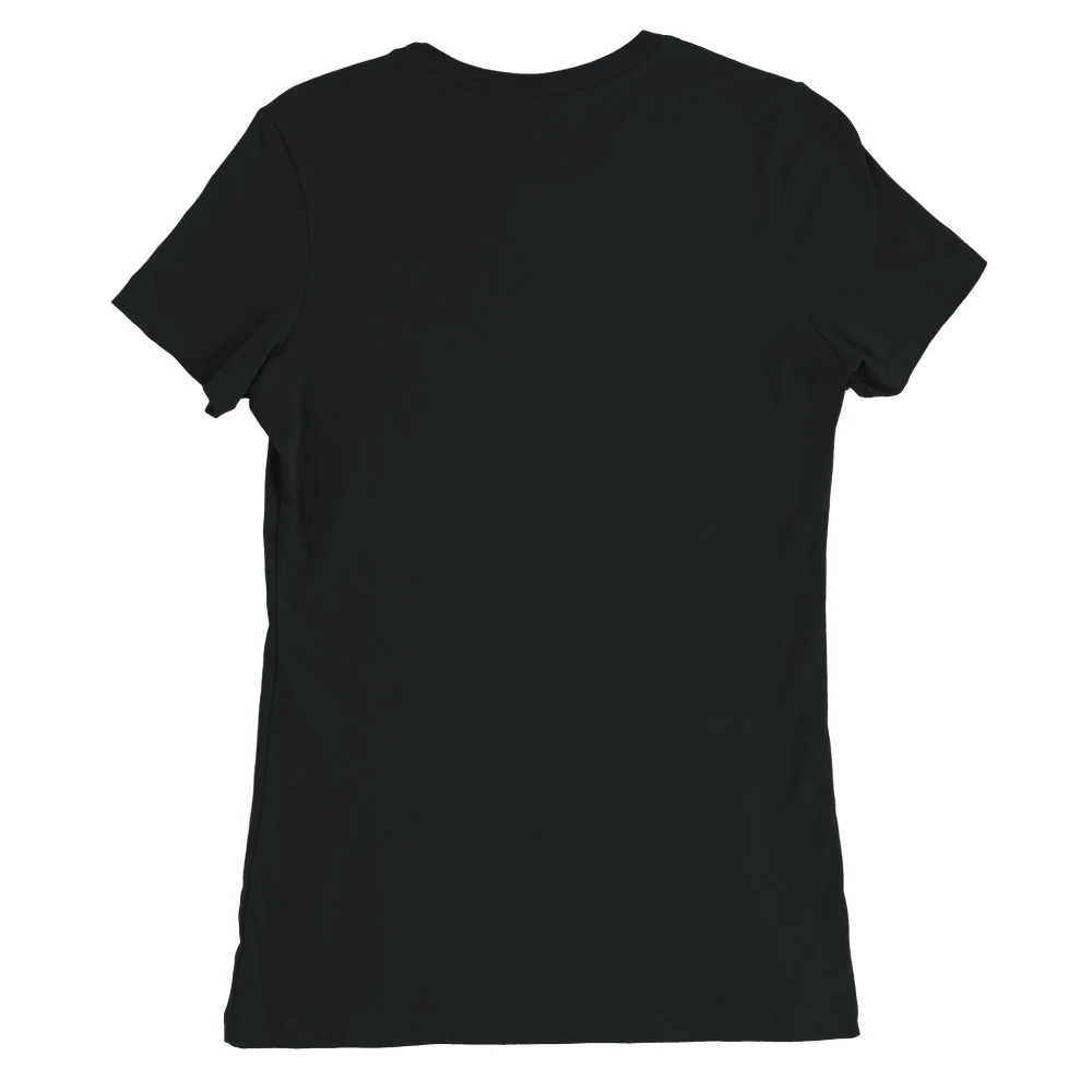 Premium Damen T-Shirt mit Rundhalsausschnitt