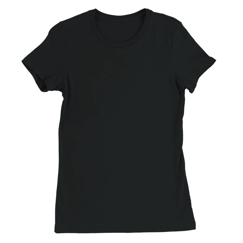 Premium Damen T-Shirt mit Rundhalsausschnitt