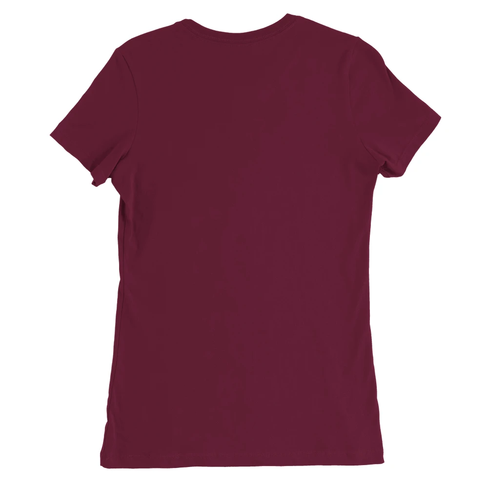 Premium Damen T-Shirt mit Rundhalsausschnitt