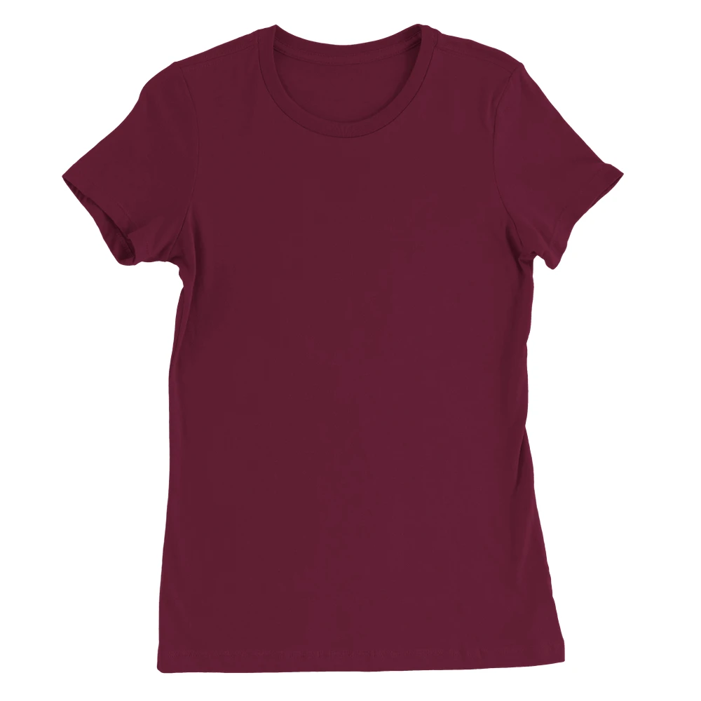 Premium Damen T-Shirt mit Rundhalsausschnitt