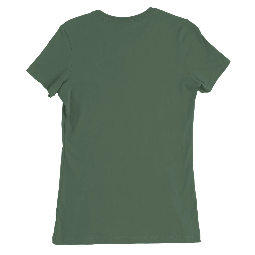 Premium Damen T-Shirt mit Rundhalsausschnitt
