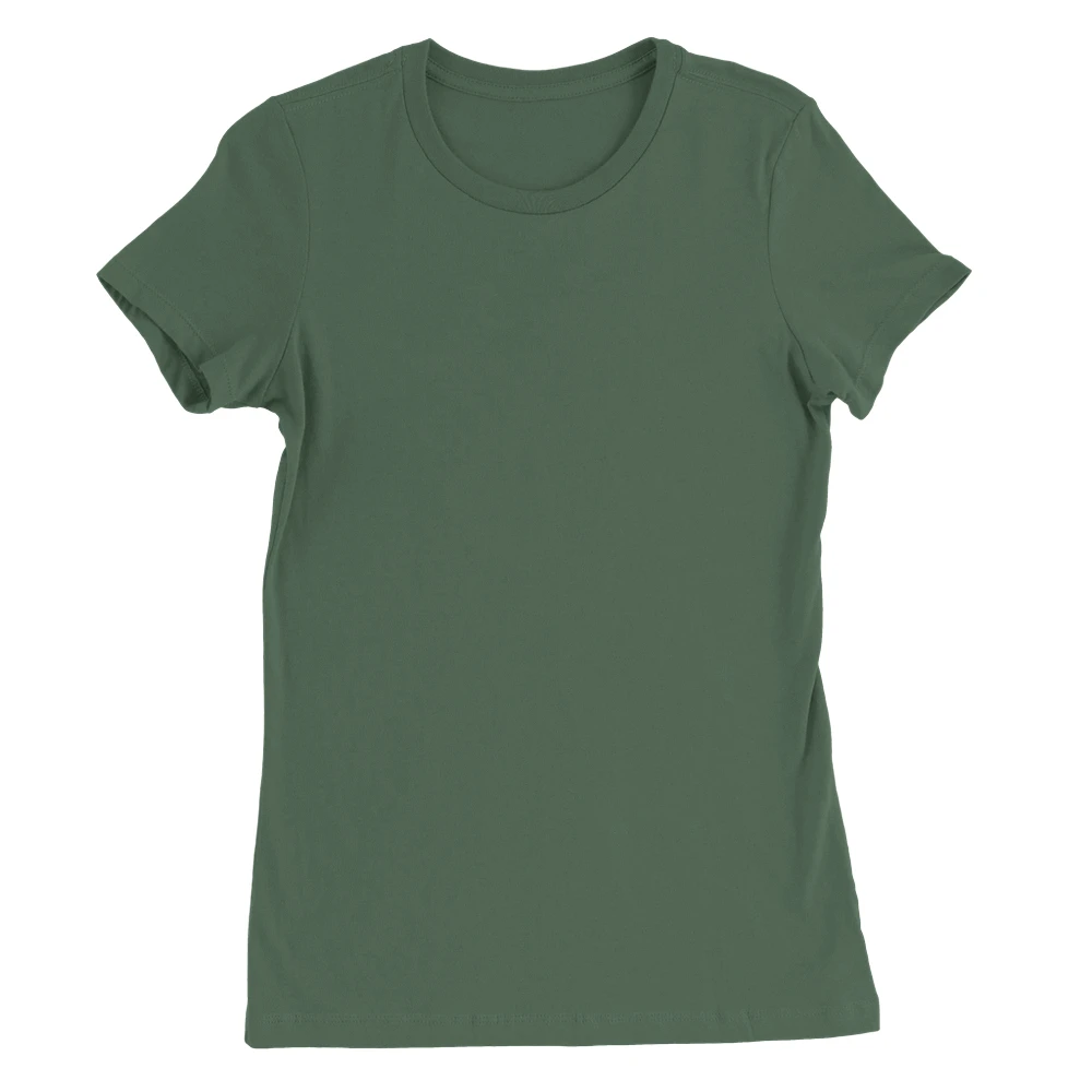 Premium Damen T-Shirt mit Rundhalsausschnitt