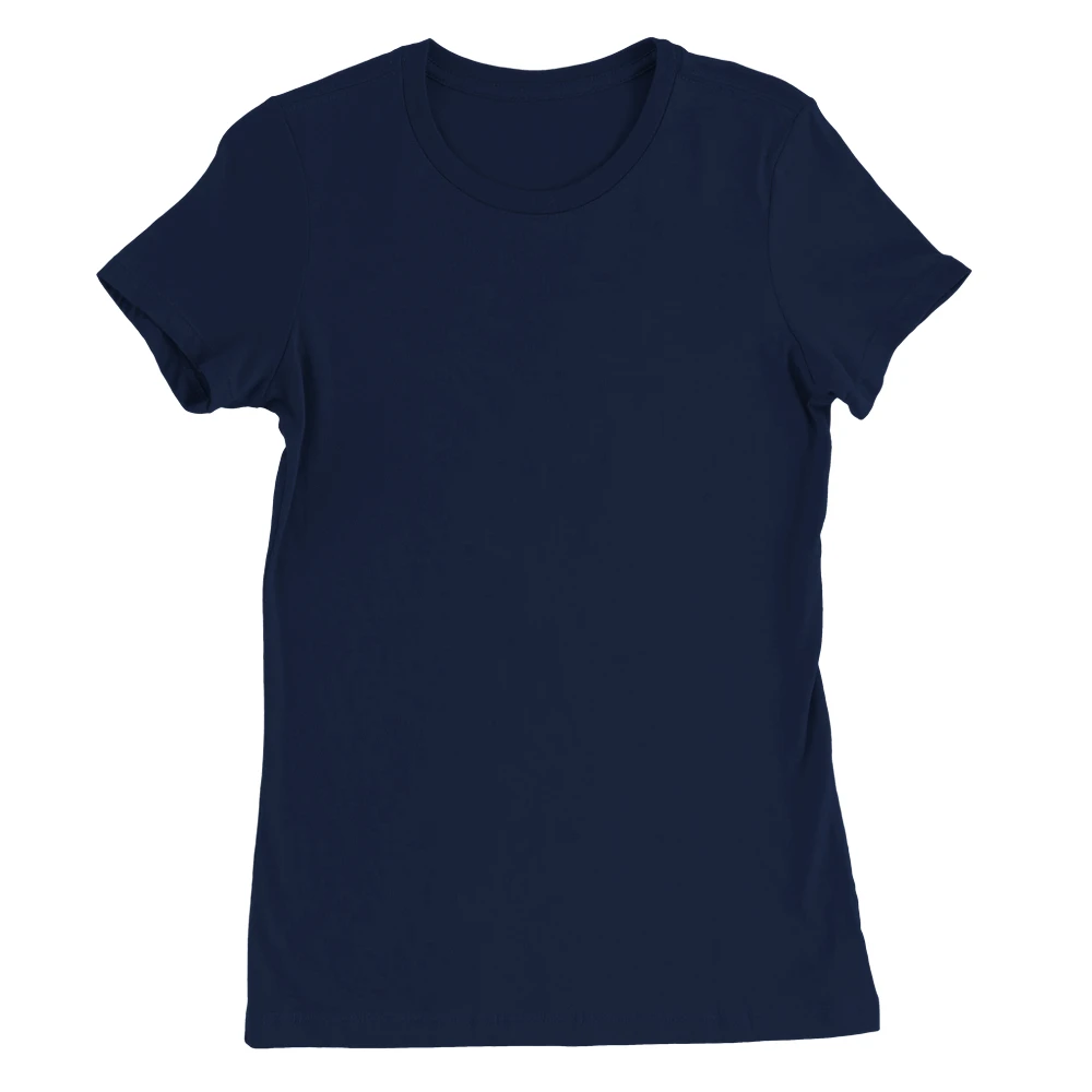 Premium Damen T-Shirt mit Rundhalsausschnitt