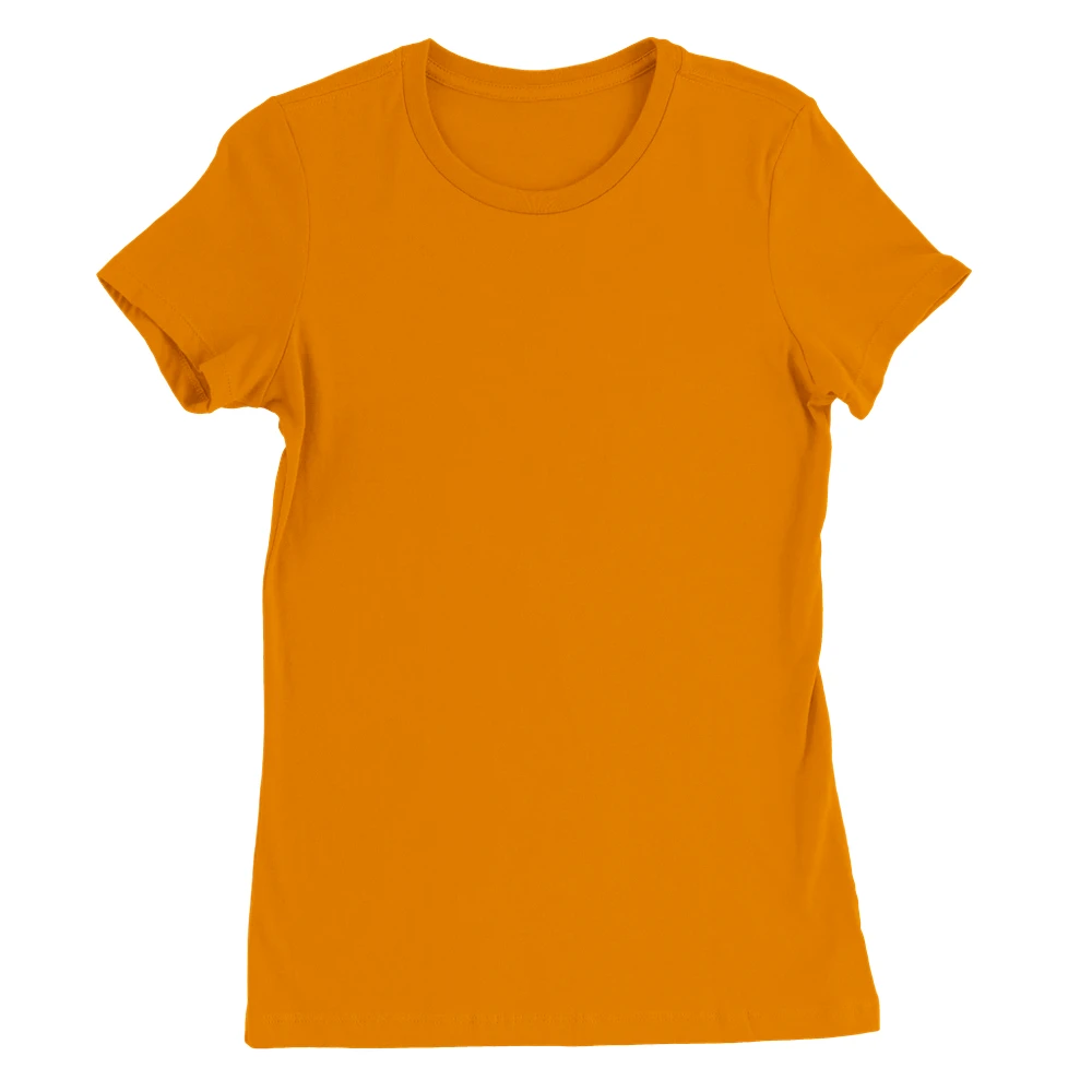 Premium Damen T-Shirt mit Rundhalsausschnitt