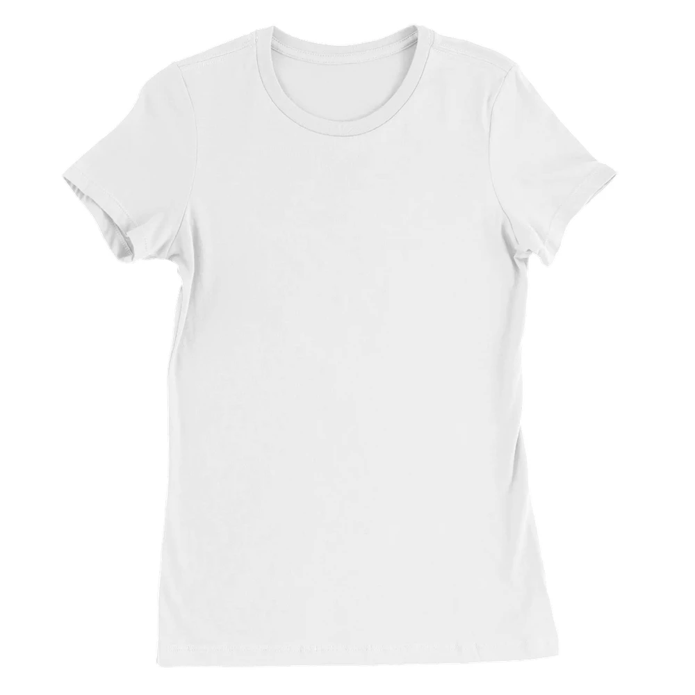 Premium Damen T-Shirt mit Rundhalsausschnitt
